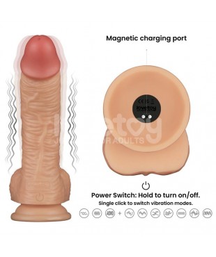 Arnes con Dildo con Vibracion 85 Arnes con Dildo con Vibracion 85