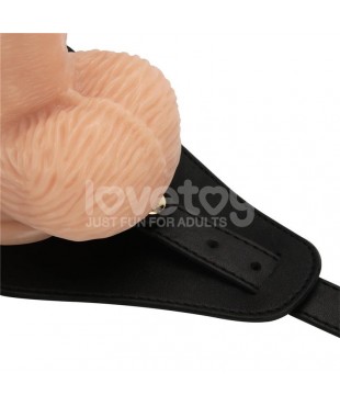 Arnes con Dildo con Vibracion 95 Arnes con Dildo con Vibracion 95