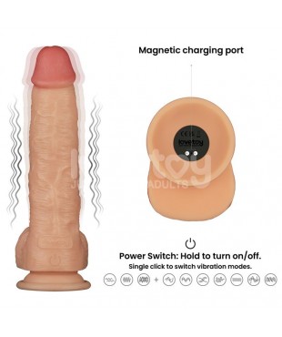 Arnes con Dildo con Vibracion 95 Arnes con Dildo con Vibracion 95