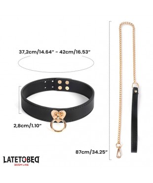 Kit Bondage de 8 Pz Cuero con Maletin de Almacenaje