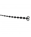 Cadena Anal 308 x 24 cm Silicona Negro