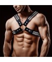 Adonis Arnes Masculino para el Pecho Cuero Vegano