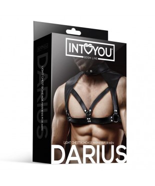 Darius Arnes Masculino para el Pecho Cuero Vegano Darius Arnes Masculino para el Pecho Cuero Vegano