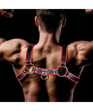 Odiseo Arnes Masculino para el Pecho Cuero Vegano Odiseo Arnes Masculino para el Pecho Cuero Vegano