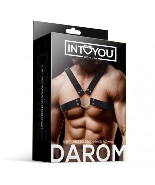 Darom Arnes Masculino para Bondage Cuero Vegano Darom Arnes Masculino para Bondage Cuero Vegano