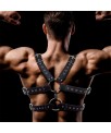 Aurum Arnes Masculino para Bondage Cuero Vegano