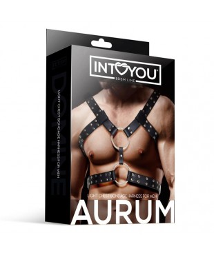 Aurum Arnes Masculino para Bondage Cuero Vegano Aurum Arnes Masculino para Bondage Cuero Vegano