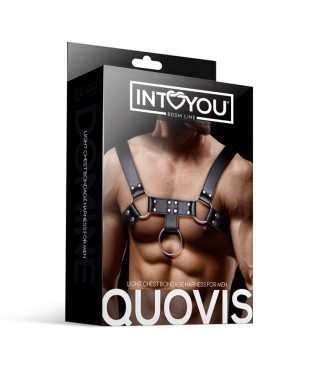 Quovis Arnes Masculino para Bondage Cuero Vegano Quovis Arnes Masculino para Bondage Cuero Vegano