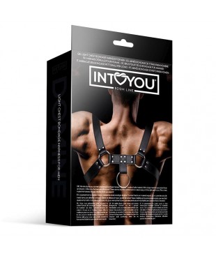 Domine Arnes Masculino para Bondage Cuero Vegano