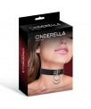 Collar con Doble Aro Cuero Vegano Talla unica