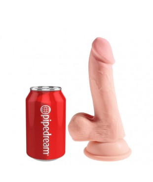 Dildo Triple Densidad con Testiculos 65 Dildo Triple Densidad con Testiculos 65