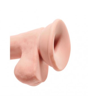 Dildo Triple Densidad con Testiculos 65 Dildo Triple Densidad con Testiculos 65