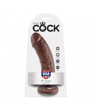 Dildo Reaslista 8 Bronceado