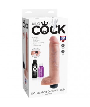 Dildo Reaslista con Testículos con Eyaculación 10