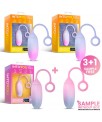 Pack 31 Huevo Vibrador Silicona Doble Capa con APP