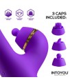 Siter 20 Vibrador con Lengua Flapping Golpeteo y Cabezales Intercambiables