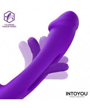 Siter 20 Vibrador con Lengua Flapping Golpeteo y Cabezales Intercambiables Siter 20 Vibrador con Lengua Flapping Golpeteo y Cabezales Intercambiables