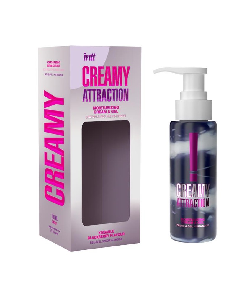 Crema y Gel Besable Sabor Mora 100 ml Crema y Gel Besable Sabor Mora 100 ml