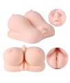 Jalome Masturbador 3 en 1 Vagina Boca y Pecho 32 kg