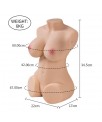 Wendy Torso con Vibracion y Efecto Succion 6 kg