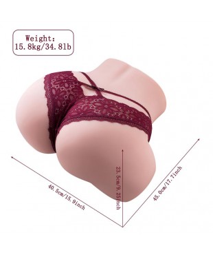 Marisa Masturbador con Thrusting 158 kg