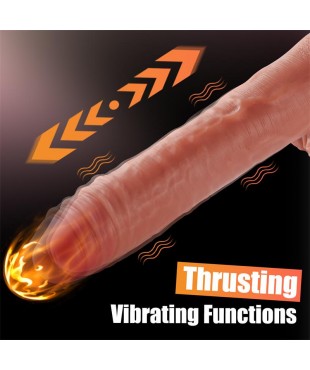 Baird Dildo con Thrusting y Vibracion 807