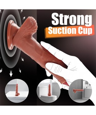 Baird Dildo con Thrusting y Vibracion 807
