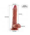 Baird Dildo con Thrusting y Vibracion 807