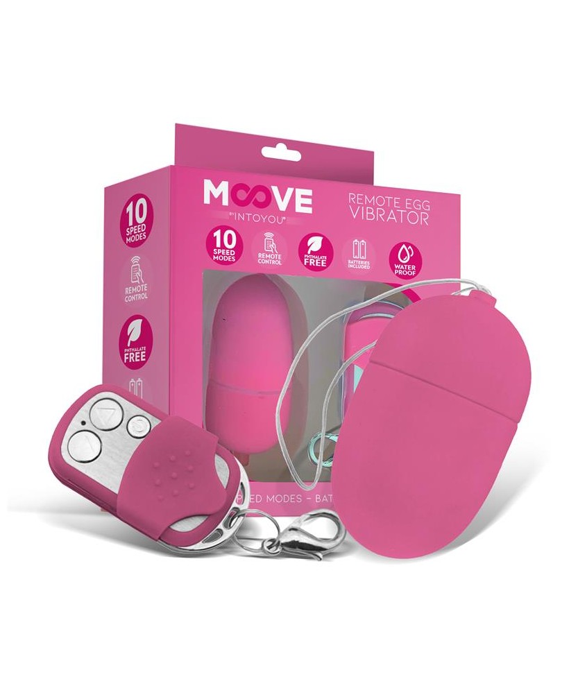 Huevo Vibrador con Control Remoto Tamano Mediano Rosa Huevo Vibrador con Control Remoto Tamano Mediano Rosa