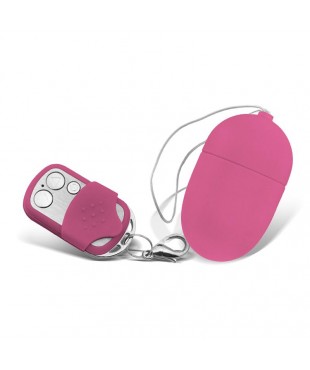 Huevo Vibrador con Control Remoto Tamano Mediano Rosa Huevo Vibrador con Control Remoto Tamano Mediano Rosa