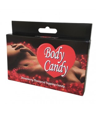 Polvos Comestibles Body Candy Sabor Fresa 2x16gr