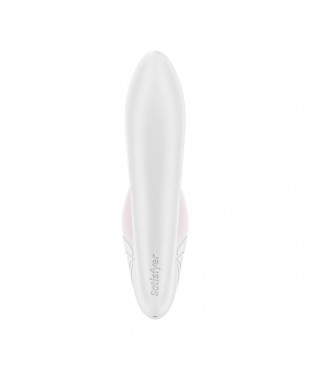 Supernova Succionador y Vibrador Super Flexible USB Blanco