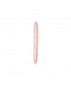 Dildo Doble Flexible Silicona Natural 40 cm