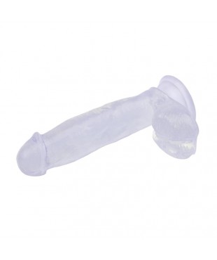Dildo Hi Rubber 7 Transparente