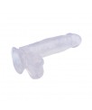 Dildo Hi Rubber 7 Transparente