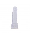 Dildo Hi Rubber 7 Transparente