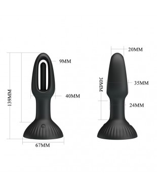 Hubert Plug Anal con Movimiento Wiggling