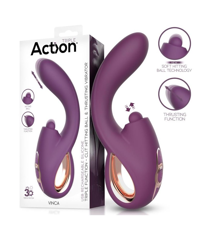 Vinca Soft Hitting Ball con Movimiento Thrusting y Vibracion