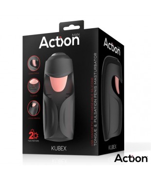 Kubex Masturbador con Lengua Pulsacion y Vibracion