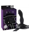 Arnes con Dildo Rumpy Silicona Negro