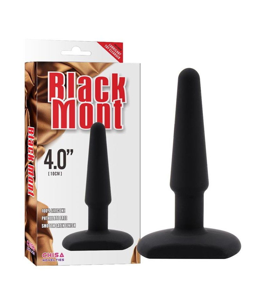 Plug Anal 14 Silicona Negro