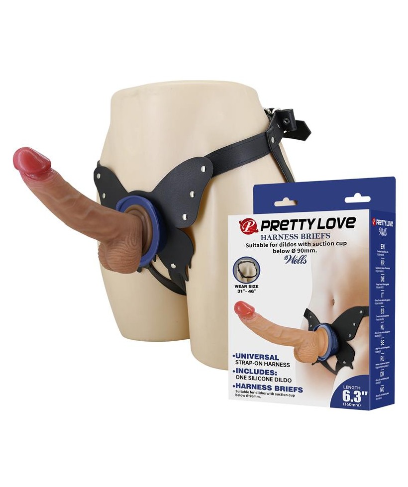 Wells Arnes Universal con Dildo