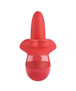 Obelia Estimulador con Vibracion y Movimiento Lengua