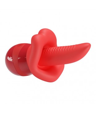 Obelia Estimulador con Vibracion y Movimiento Lengua