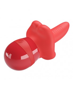 Obelia Estimulador con Vibracion y Movimiento Lengua