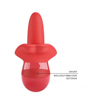Obelia Estimulador con Vibracion y Movimiento Lengua