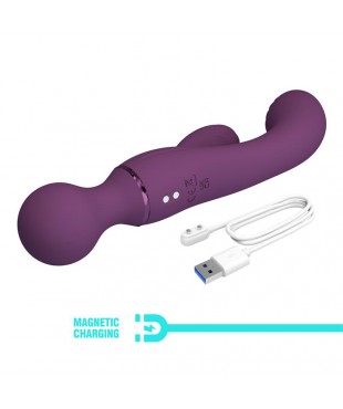 All Roundet Vibrador y Masajeador 2 en 1