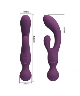 All Roundet Vibrador y Masajeador 2 en 1