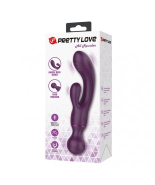 All Roundet Vibrador y Masajeador 2 en 1