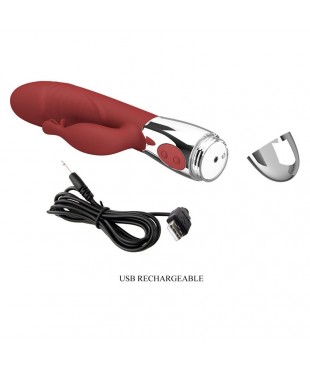 Rasmussen Vibrador 30 Funciones Rojo